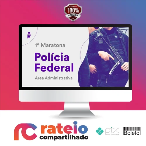 Pacote - Polícia Federal (Agente Administrativo) Pacote Completo - 2023 (Pré-Edital) - Estratégia Concursos