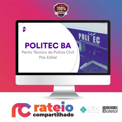 POLITEC-BA (Perito Técnico de Polícia Civil) Pacote - 2022 (Pós-Edital) - Estratégia Concursos