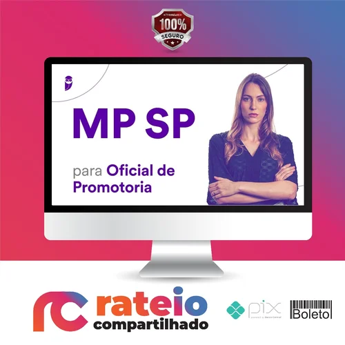 Pacote - MP-SP (Oficial de Promotoria) Pacotaço - Pacote Teórico + Passo Estratégico - Estratégia Concursos