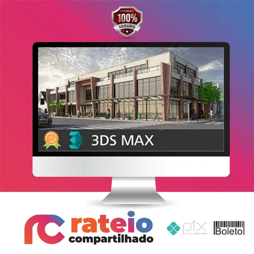 3DS Max Básico + Maquete de Exteriores - Cursos Construir