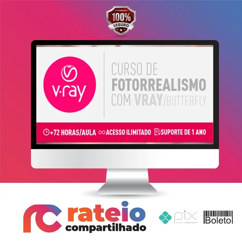 Curso Fotorrealismo com Vray Butterfly - Thi Lima