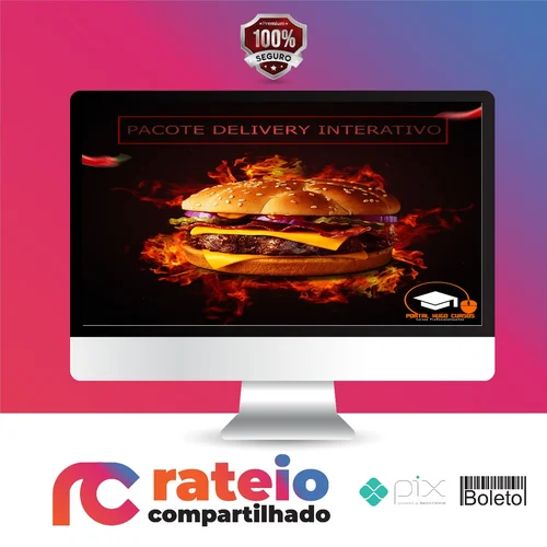 Pacote Delivery Interativo Sistema Deliverys - Hugo Cursos