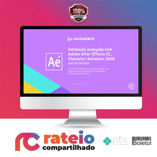 Animação Avançada com Adobe After Effects CC, Character Animator, DUIK e outros Scripts - AvMakers