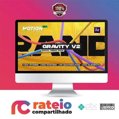 Gravity V2, Social Media Pack - Motion Bro (Videohive)