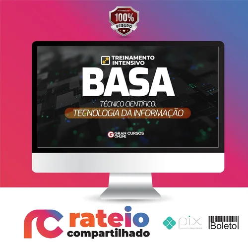 BASA: Tecnologia da Informação + Treinamento Intensivo (Pós-Edital) - Gran Cursos Online