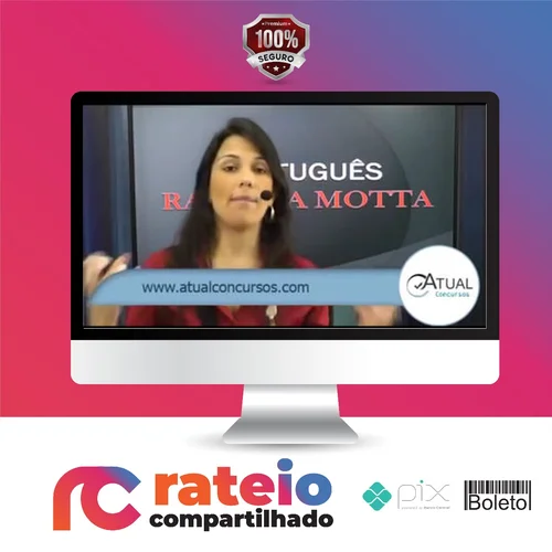 Língua Portuguesa - Rafaela Motta (Atual Concursos)