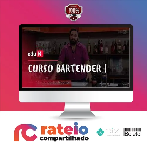 Bartender I Coquetéis Clássicos - Marco de La Roche