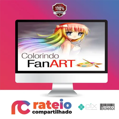 Curso de Pintura: Colorindo Fanart - Mayara Rodrigues