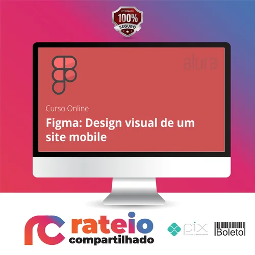 Alura: Figma, Design Visual de um Site Mobile - André Lisboa