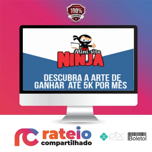 Mini Site Ninja 2.0 - Venha Ser Um Ninja