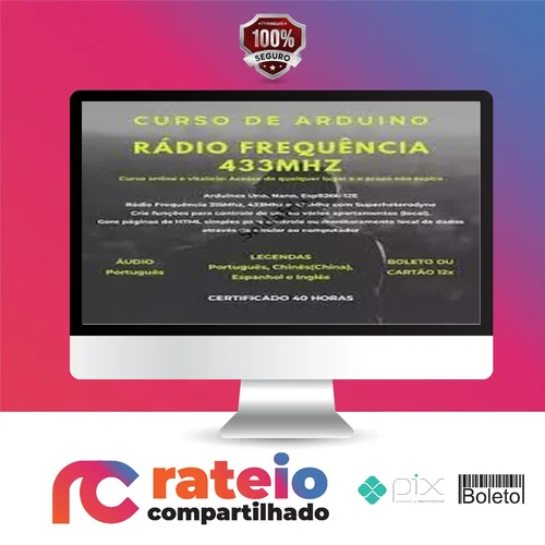 Arduino: Radio Frequência 433mhz - Gilson de Freitas