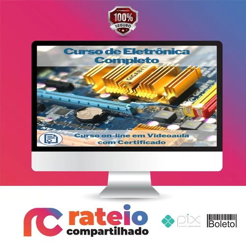 Curso de Eletronica em 5 Dvd (Video Aula) - Autor Não Informado