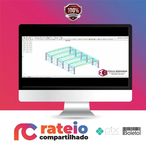 Dimensionamento de Edificio em Aço e Estruturas Mistas - Ítallo Bernardo