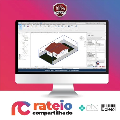 Revit Mep Básico: Projeto Hidrossanitário de Residência Popular - Isabela Ribeiro