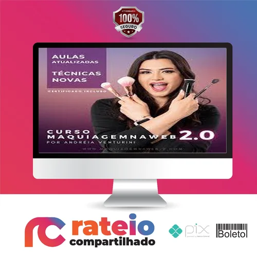 Curso Maquiagem Na Web - Andreia Venturini