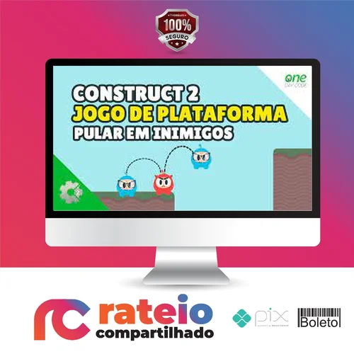 Aprenda a Criar Jogos com Construct 2: 10 Cursos em 1 - One Day Code