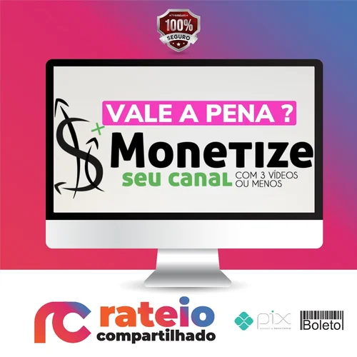 Escola para Youtubers: Monetize seu Canal com 3 Vídeos ou Menos - Caique Pereira