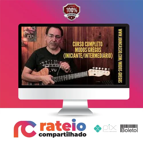 Curso Completo de Modos Gregos para Guitarra - John Cassio