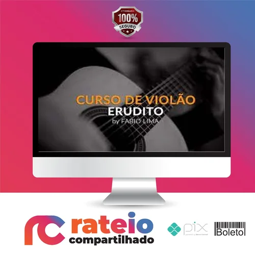 Curso de Violão Erudito 1º Ano - Fabio Lima