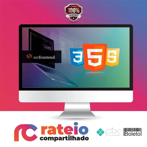 Curso Web Design Completo Html5, Css3 e JS + 5 Projetos - Daniel Tapias Morales e Serfrontend Cursos