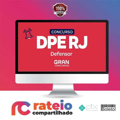 DPE RJ: Defensor Público Substituto (Pós, Edital) - Gran Cursos Online